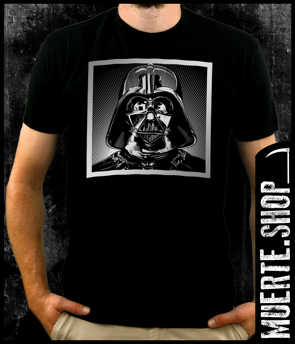 Черна тениска DARTH VADER Черна тениска DARTH VADER
